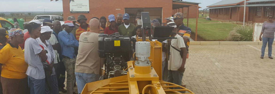 Hydraform Technology helps displaced Ugandan's